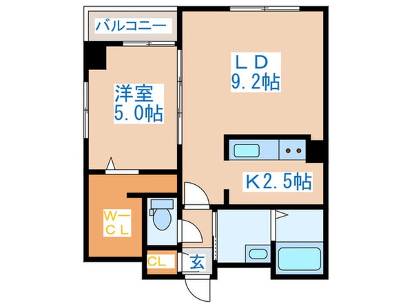 ＭＯＤＥＮＡ　ＳＩＡＮの物件間取画像